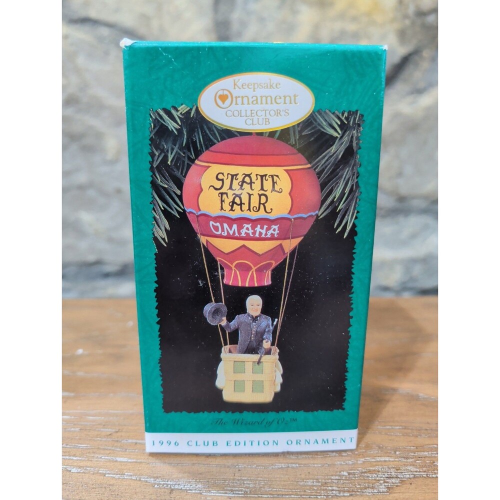 The Wizard Of Oz State Fair Balloon 1996 Hallmark Keepsake Christmas Ornament